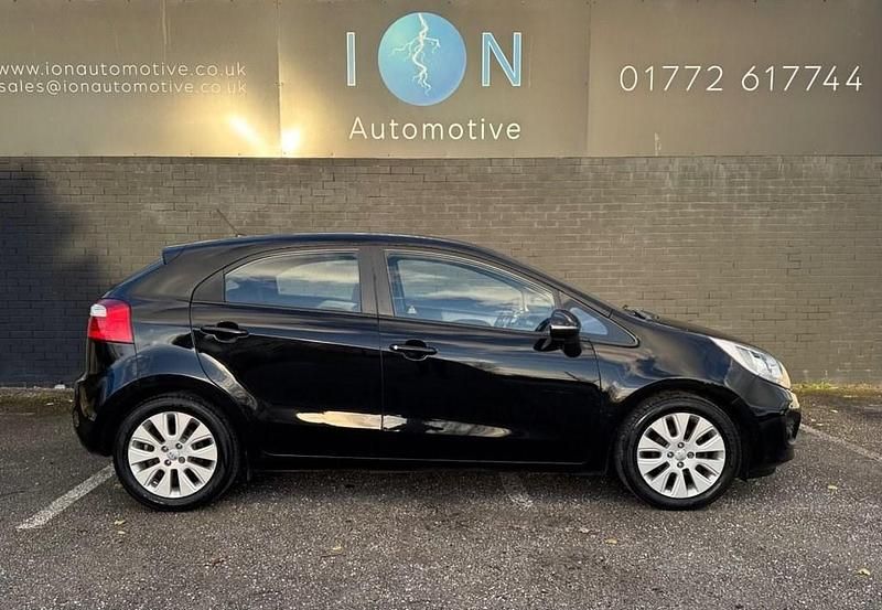 Used Kia Rio 2014 Black Hatchback