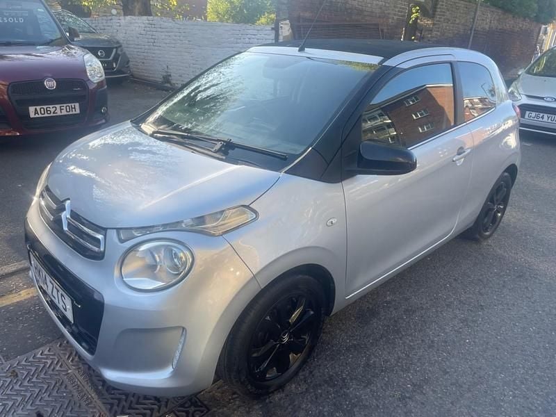 Usado Citroën C1 Flair 68 HP (50 kW) 2014 Cinzento Citadino
