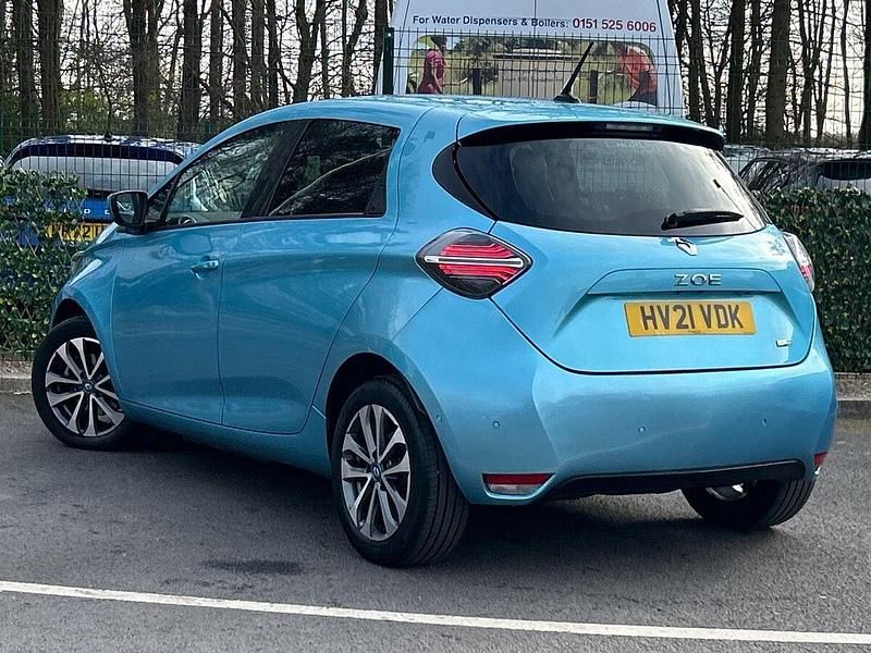Used Renault Zoe GT-Line 98 kW (134 HP) 2021 Blue Hatchback
