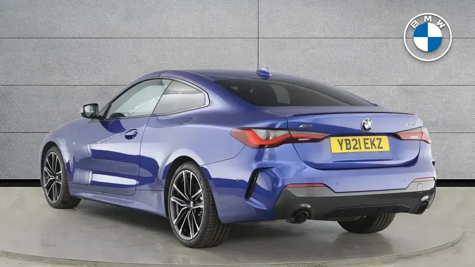 Used BMW 420 M Sport 190 HP (139 kW) 2021 Blue Coupe