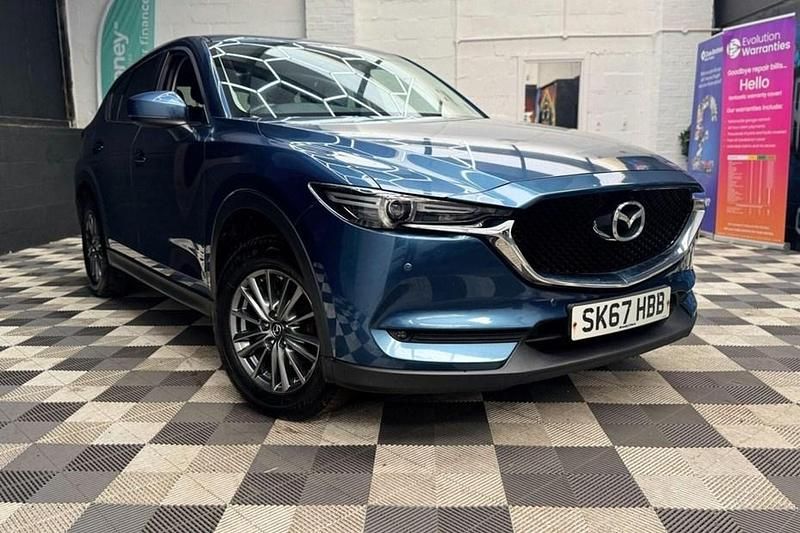 Used Mazda CX-5 165 HP (121 kW) 2017 Blue SUV