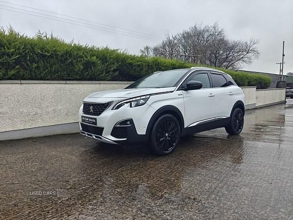 Used Peugeot 3008 Premium 2019 White Hatchback