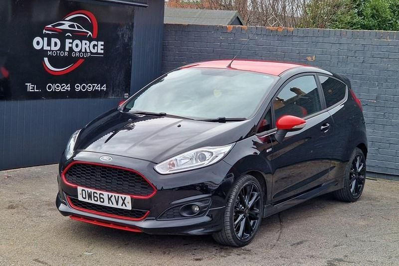 Used Ford Fiesta ST-Line 140 HP (102 kW) 2017 Black Hatchback