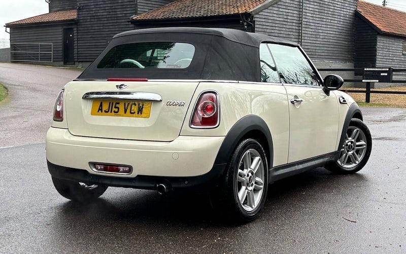 Used Mini Cooper Cabriolet 122 HP (89 kW) 2015 White Cabriolet