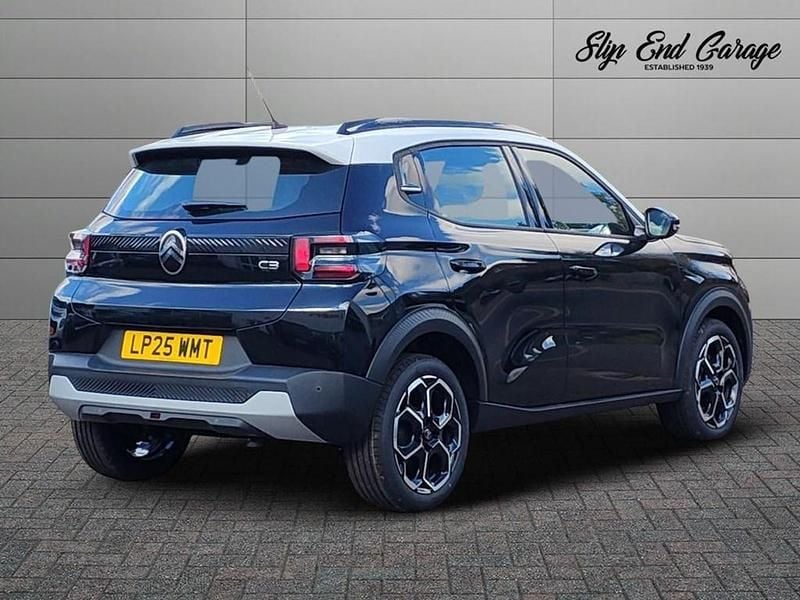 New Citroën C3 PureTech 101 HP (74 kW) 2025 Black Hatchback