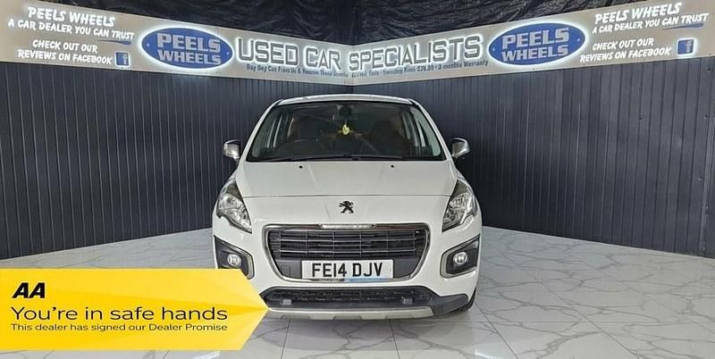 Used Peugeot 3008 Active 115 HP (84 kW) 2014 White Estate