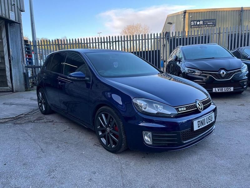Used VW Golf VI GTD 2011 Blue Hatchback