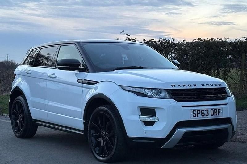 Used Land Rover Range Rover evoque Dynamic 190 HP (139 kW) 2013 White SUV