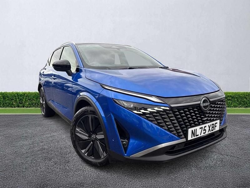 Blue New 2025 Nissan Qashqai Tekna SUV | £34,999 - Image 1/4