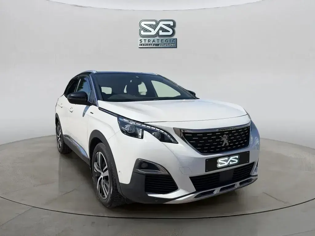 Used Peugeot 3008 GT-line 130 HP (95 kW) 2019 White SUV