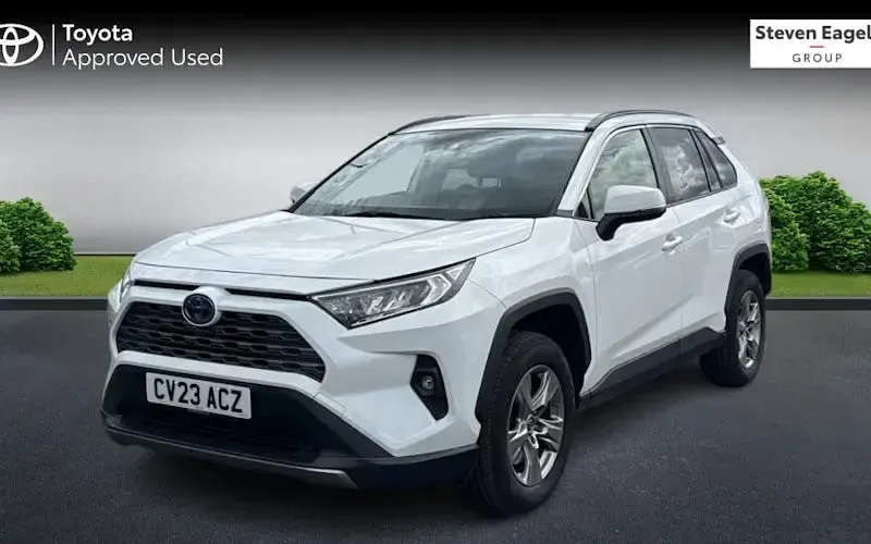 Used Toyota RAV4 Hybrid 218 HP (160 kW) 2022 White SUV