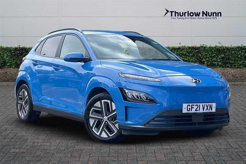 Blue Used 2021 Hyundai Kona Premium SUV | £13,249 (Fair price) - Image 1/4