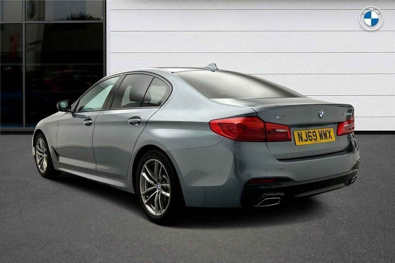 Used BMW 520 M Sport 190 HP (139 kW) 2019 Blue Sedan