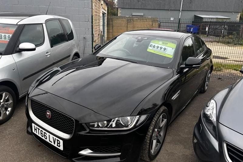 Black Used 2017 Jaguar XE R-Sport Sedan | £6,999 (Fair price) - Image 1/1