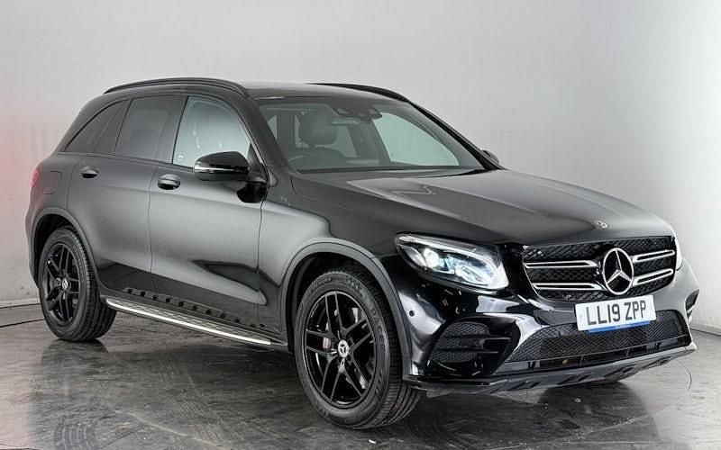 Black Used 2019 Mercedes GLC250 AMG Estate | £18,850 (Fair price) - Image 1/3