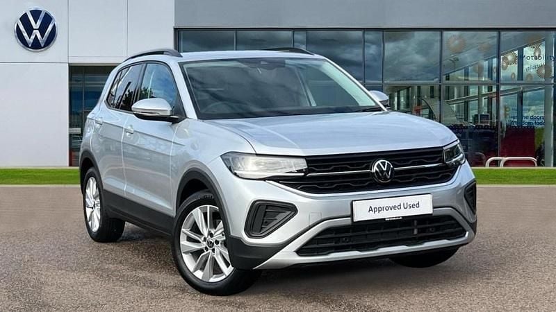 Reflex silver metallic New 2025 VW T-Cross Match SUV | £25,183 (A bit pricey) - Image 1/4