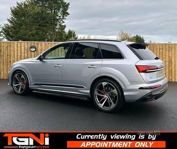 Used Audi Q7 Black Edition 286 HP (210 kW) 2020 Silver SUV