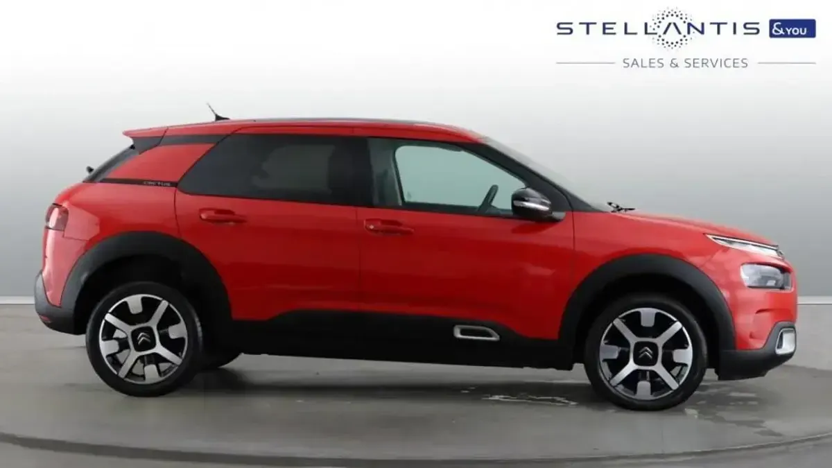 Used Citroën C4 Cactus Flair 99 HP (72 kW) 2019 Red Hatchback