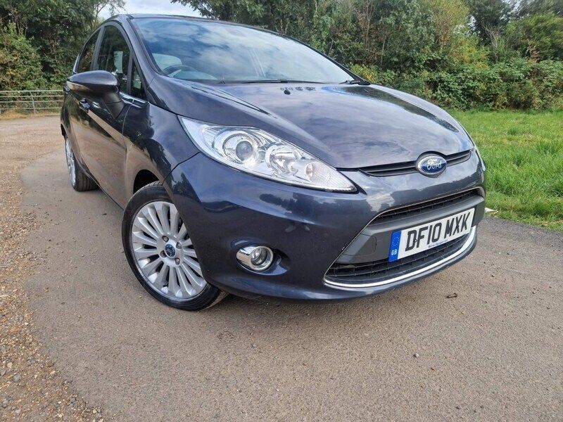 Grey Used 2010 Ford Fiesta Titanium Hatchback | £2,250 (Good price) - Image 1/4