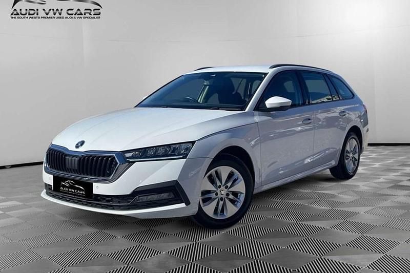 Used Skoda Octavia SE Technology 150 HP (110 kW) 2022 White Estate