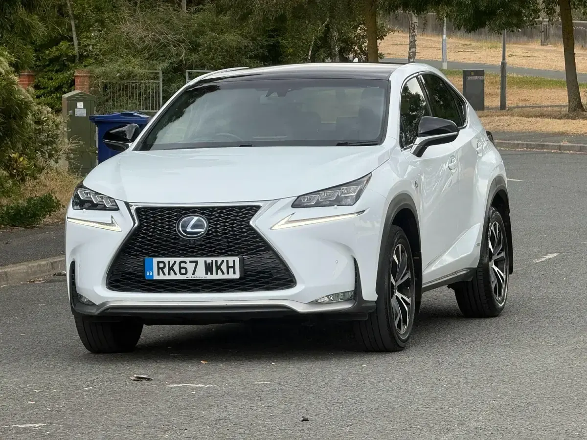 Used Lexus NX300h Sport Line 197 HP (144 kW) 2017 White SUV