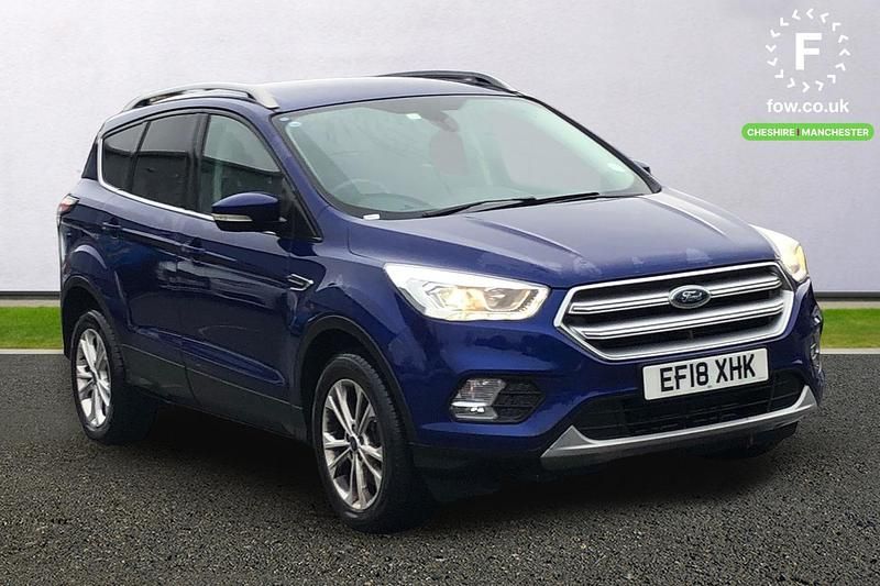 Blue Used 2018 Ford Kuga Titanium SUV | £11,299 (Fair price) - Image 1/3