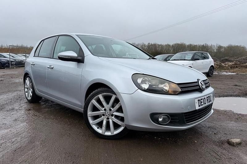 Used VW Golf VI GT 140 HP (102 kW) 2010 Silver Hatchback