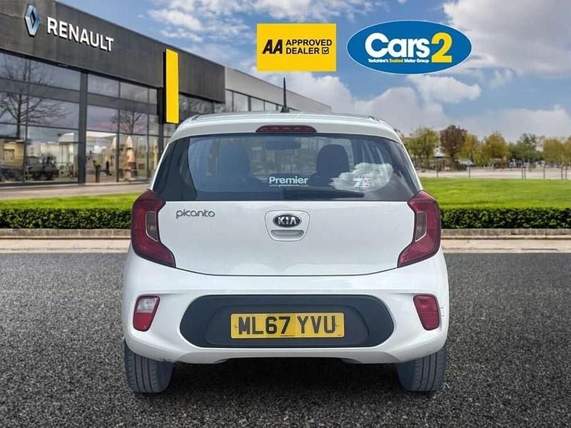 Used Kia Picanto 66 HP (48 kW) 2017 White Hatchback