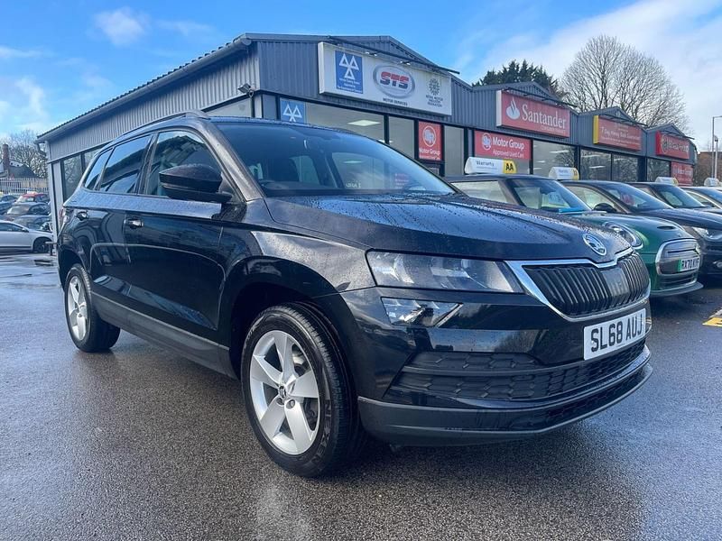 Used Skoda Karoq SE 116 HP (85 kW) 2018 Black SUV