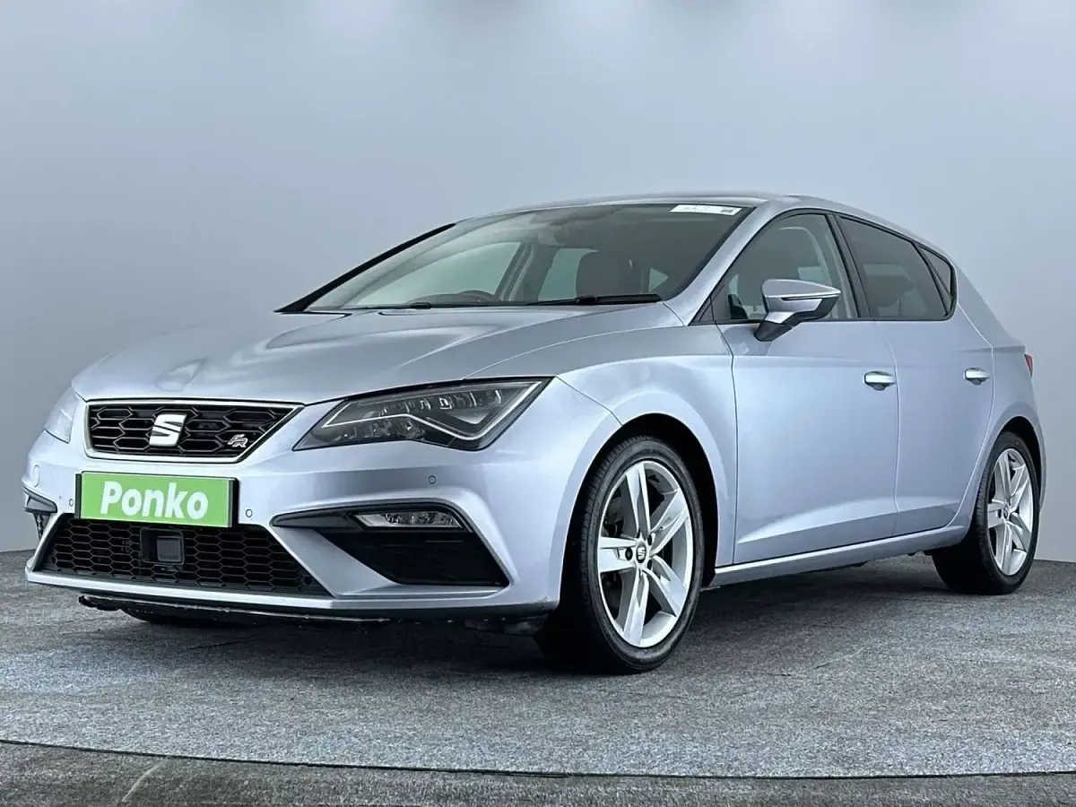 Used Seat Leon FR 130 HP (95 kW) 2018 Silver Hatchback