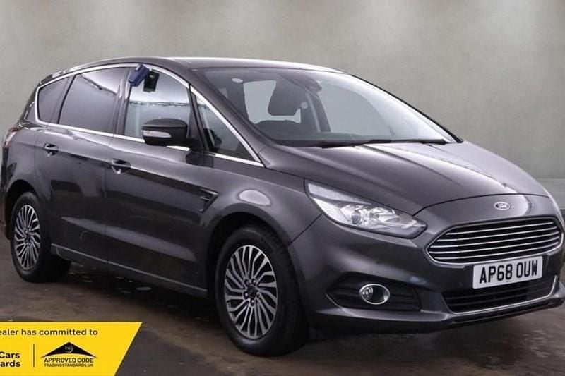 Begagnad Ford S-MAX Titanium 165 HK (121 kW) 2019 Grå Minibuss