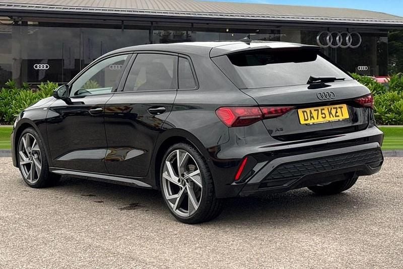 Used Audi A3 Sportback Black Edition 150 HP (110 kW) 2025 Black Hatchback