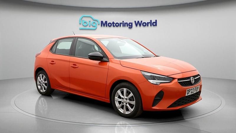 Used Vauxhall Corsa Design Edition 75 HP (55 kW) 2022 Orange Hatchback