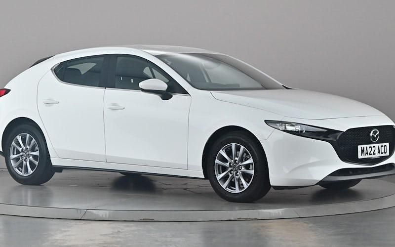 White Used 2022 Mazda 3 Hatchback | £14,999 (Good price) - Image 1/4