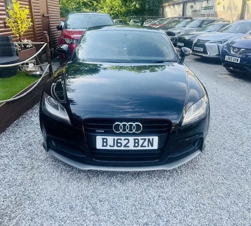 Used Audi TT Black Edition 170 HP (125 kW) 2012 Black Coupe