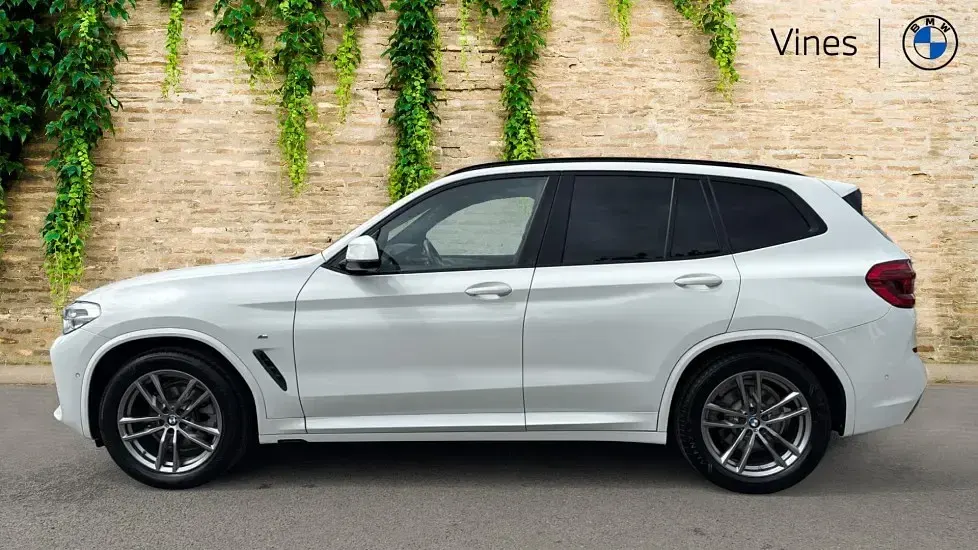 Used BMW X3 M Sport 190 HP (139 kW) 2019 White SUV