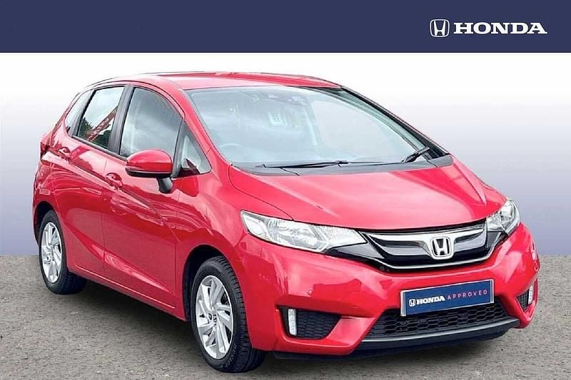 Milano red Used 2017 Honda Jazz SE Hatchback | £11,903 (Fair price) - Image 1/4