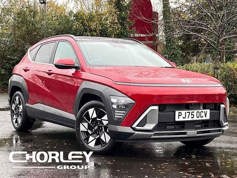 Red New 2025 Hyundai Kona Ultimate SUV | £25,335 (Fair price) - Image 1/4
