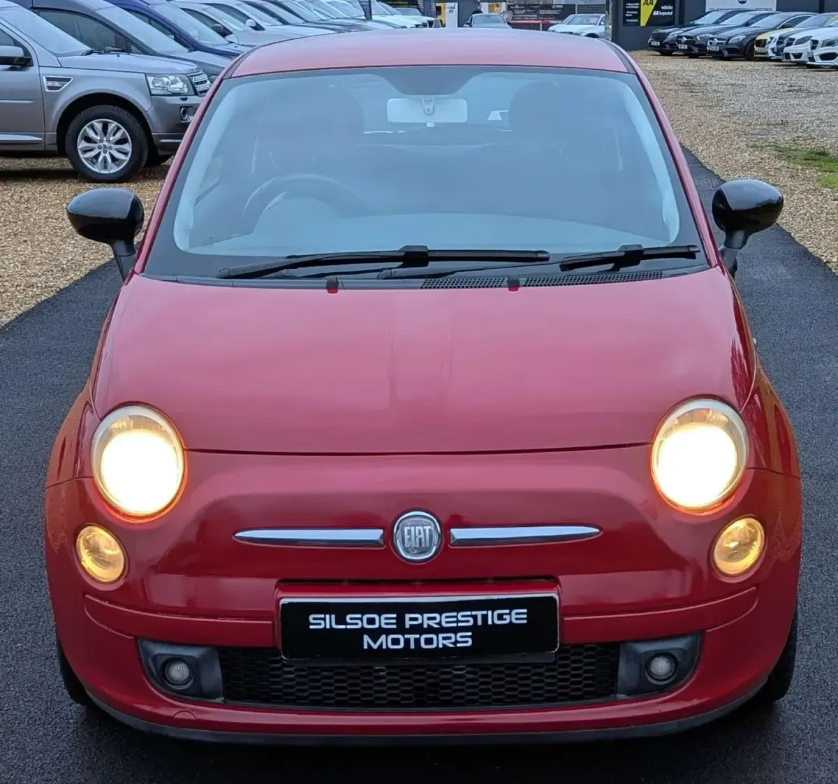 Gebraucht Fiat 500 Sport 2008 Rot Kleinwagen