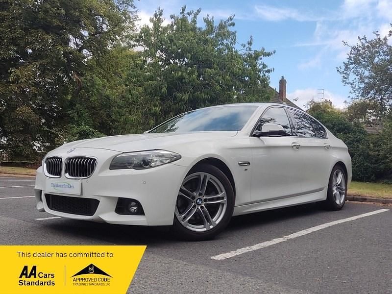 White Used 2014 BMW 518 M Sport Sedan | £7,889 - Image 1/4
