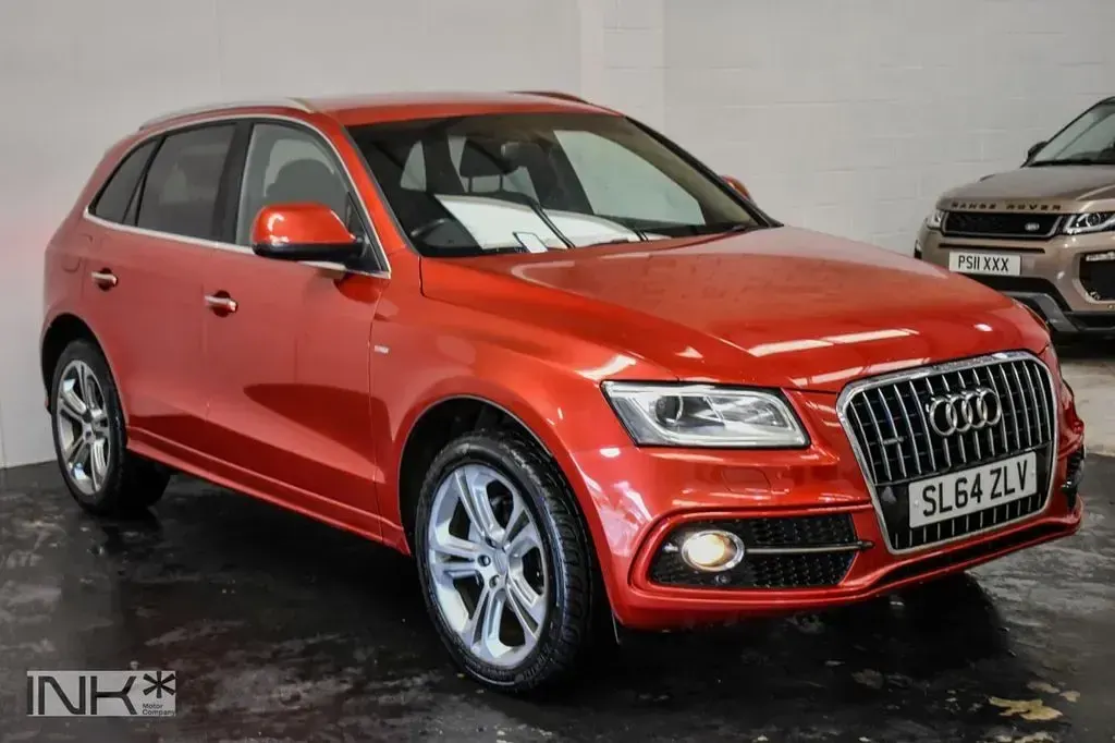 Used Audi Q5 S-line plus 177 HP (130 kW) 2014 Red SUV