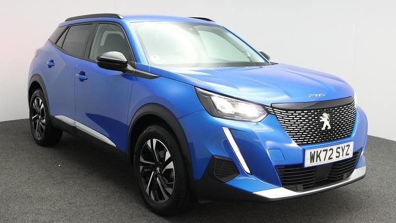Blue Used 2022 Peugeot 2008 Allure+ SUV | £15,999 (Fair price) - Image 1/4