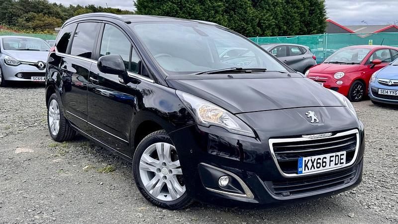 Black Used 2017 Peugeot 5008 Active MPV | £5,995 - Image 1/3