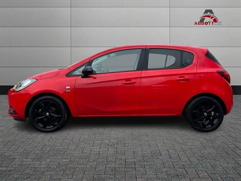 Used Vauxhall Corsa 75 HP (55 kW) 2018 Red Hatchback