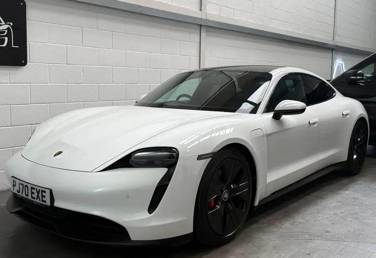 Used Porsche Taycan 4S 2020 White Sedan