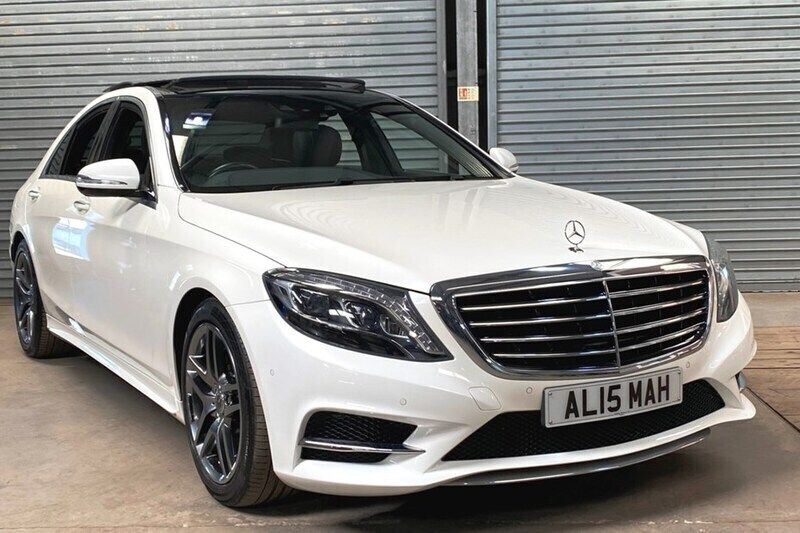 White Used 2015 Mercedes S350 AMG line Sedan | £21,950 (Fair price) - Image 1/1