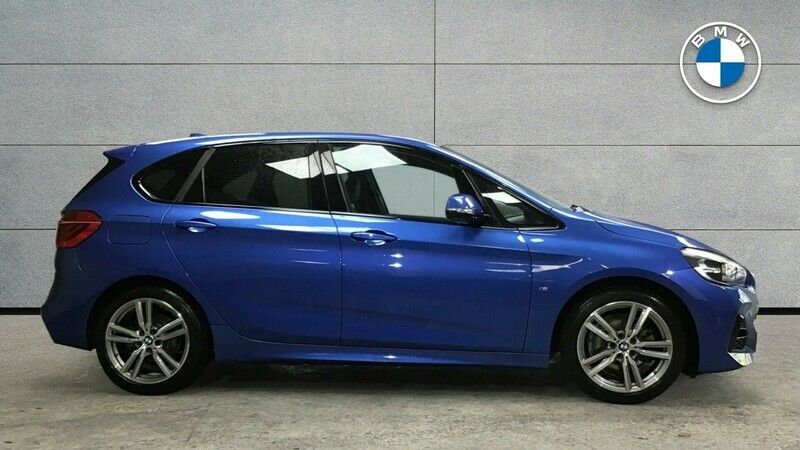 Used BMW 220 Active Tourer M Sport 189 HP (139 kW) 2019 Blue MPV