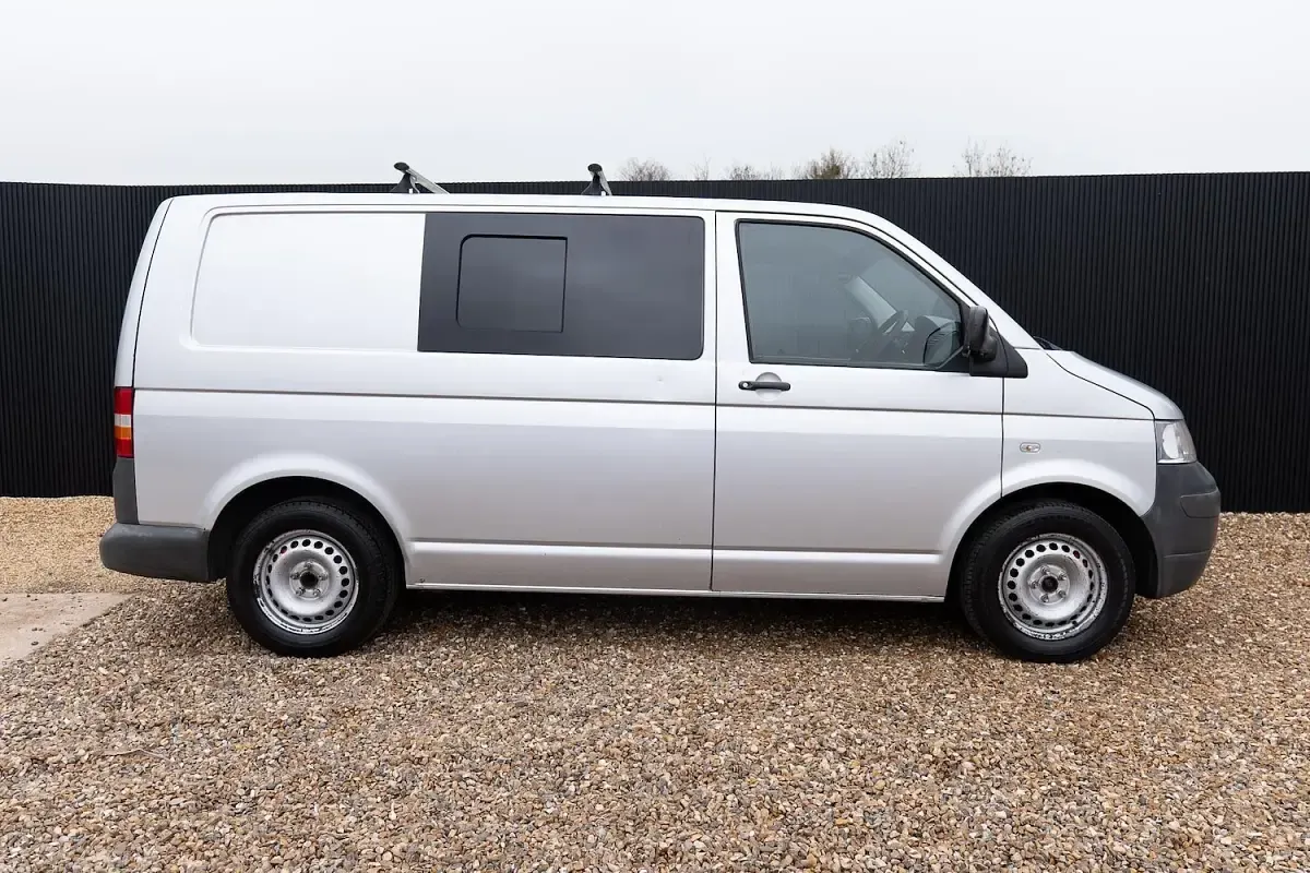 Used VW T5 128 HP (94 kW) 2009 Silver Van