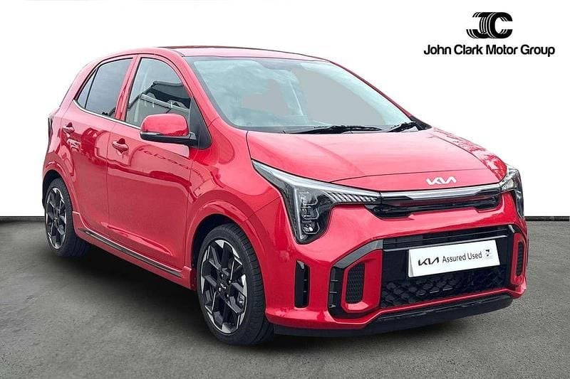 Red New 2025 Kia Picanto GT-Line Hatchback | £15,750 (Fair price) - Image 1/4