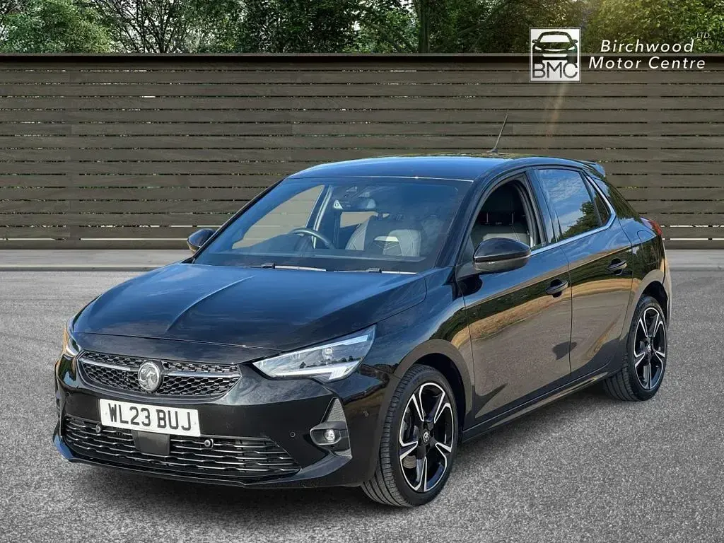 Used Vauxhall Corsa Ultimate 130 HP (95 kW) 2023 Black Hatchback